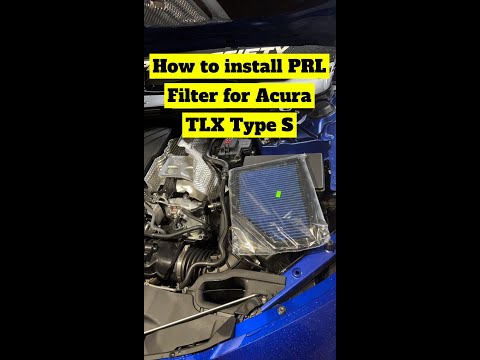 Acura TLX Type S: How To Install PRL Filter