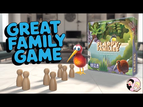 Flappy Families Review: Flappy Fun I Board Game I Gaming With The Powers