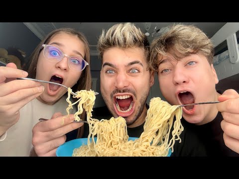 WE ATE ONLY NOODLES FOR A WEEK @HalilSuruucu