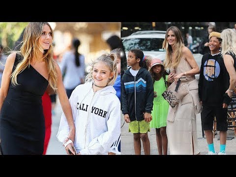 Heidi Klum's Daughters & Sons ★ 2018