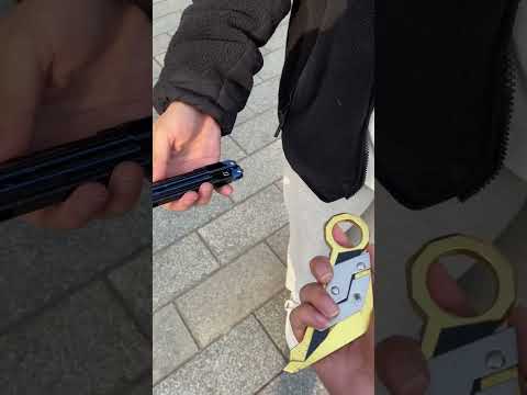 Unboxing Valorant Game Props Karambit Champion Knife