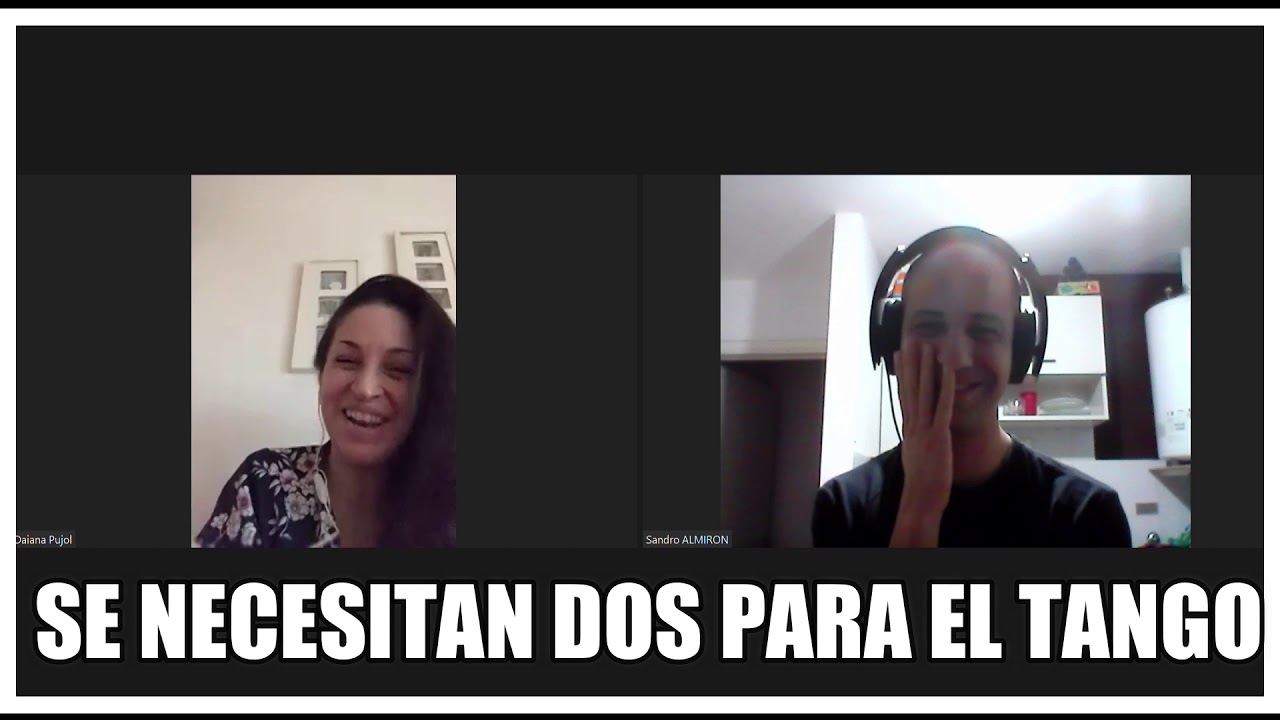 111 días 😷TANGO CENTENA EDITION charlas Bailarina DAIANA PUJOL con SANDRO Almirón #quedatencasa