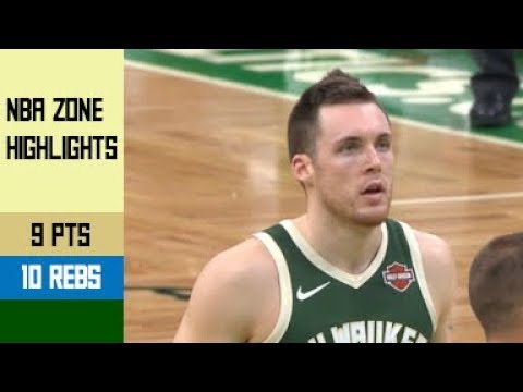 Pat Connaughton Highlights vs Celtics SRG4 - 9 Pts, 10 Rebs (06.05.19)