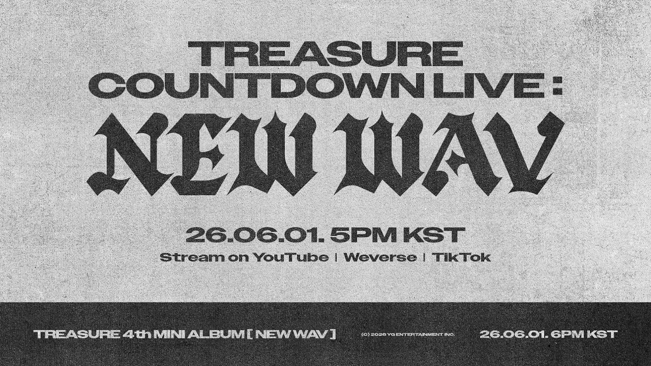 TREASURE COUNTDOWN LIVE : NEW WAV