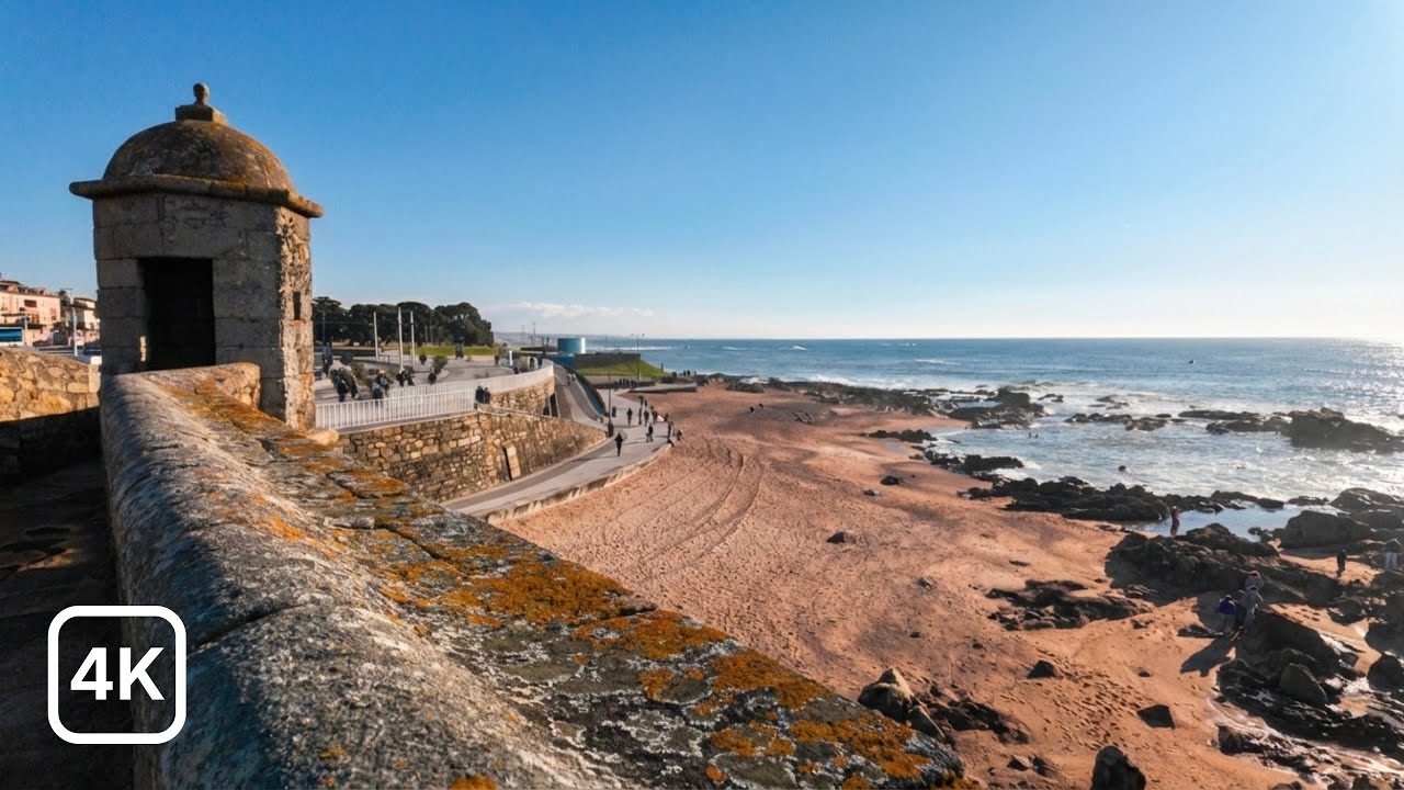 Experience a walking tour around Foz do Douro.