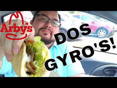 Arby's Traditional Greek Gyro and Roast Beef Gyro -...