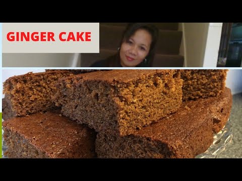 How To Make Soft and Moist Ginger Cake