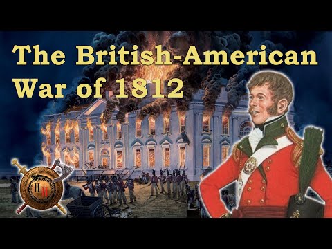 The British-American War of 1812 – Animated map