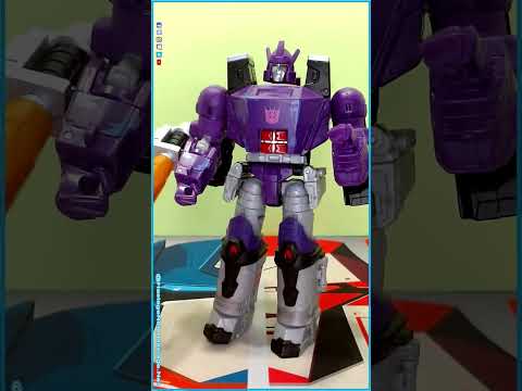 Transformers War For Cybertron Kingdom Leader Galvatron | Quick Convert #Shorts