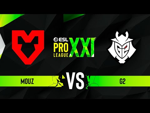 MOUZ vs. G2 - ESL Pro League Season 21 - Quarter-final