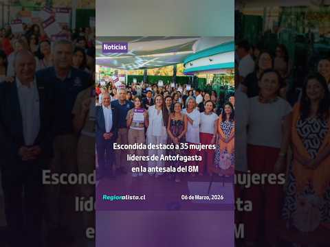 Escondida destacó a 35 mujeres líderes de Antofagasta en la antesala del 8M