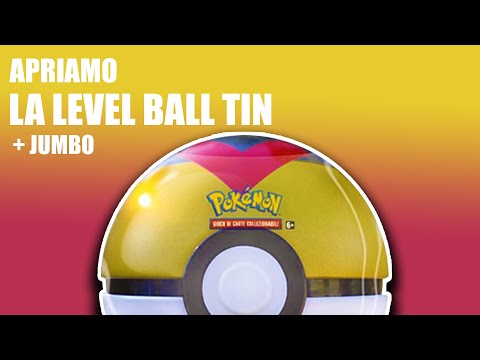 APRO LA LEVEL BALL - POKEBALL TIN - JUMBO GAMESTOP