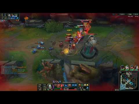 Tryndamere takes zilean and caitlyn to pound town