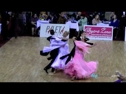 Jiri Zejda - Katerina Jancova, Czech ballroom championship 2012, semifinal - viennese waltz