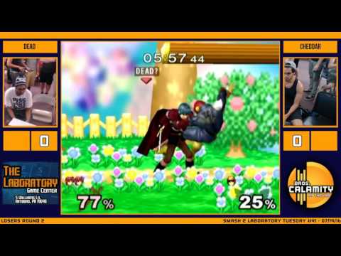 S@LT #41   Cheddar Falcon vs Dead Marth   Losers Round 2   Melee Singles