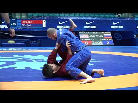 1/2 Men's GP Gi - 66 kg: L. QUINONES (USA) v. G. TAGAEV (RUS)