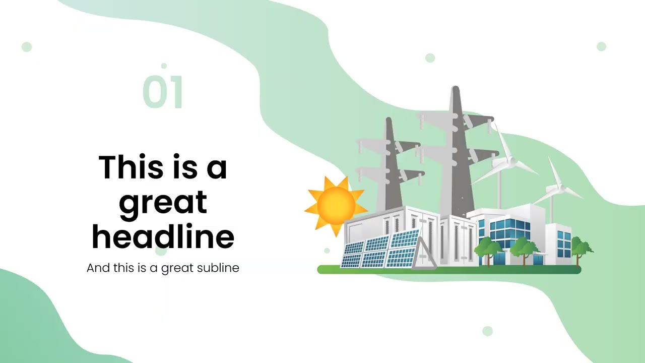 Solar Panels PowerPoint Template & Google Slides Theme by GreatPPT