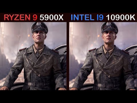 Ryzen 9 5900X vs Core i9 10900K - Test in 10 Games