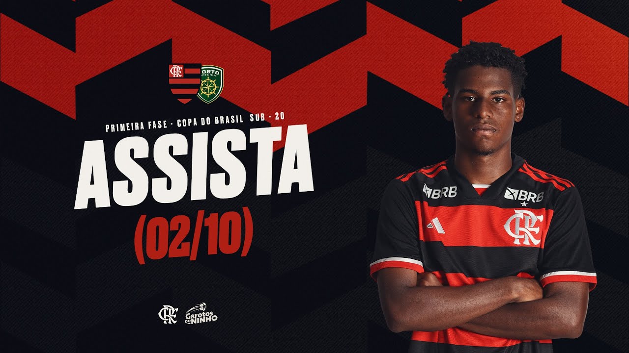 Copa do Brasil Sub-20 | Flamengo x Porto Vitória FC - AO VIVO - 02/10