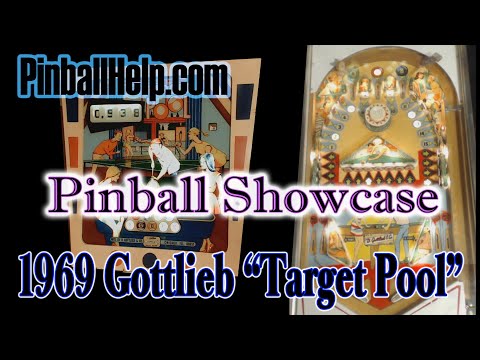 Pinball Showcase: Gottlieb 1969, "Target Pool" - PinballHelp.com