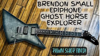Video thumbnail for Brendon Small Ghosthorse Epiphone Explorer - Pawn Shop Find Of The Week! by Marty5150
