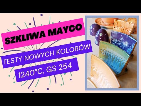 Testujemy Szkliwa Mayco, nowe kolory (2023), Studio Monamisa