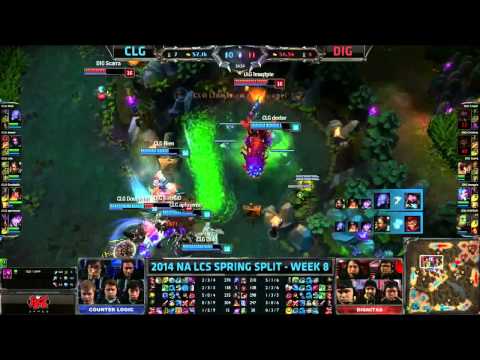 Last Fight Baron Pit   CLG VS DIG NA LCS 2014