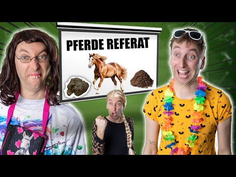 Pferdemädchen Mareike hält ein Pferdereferat🐴🌈💘