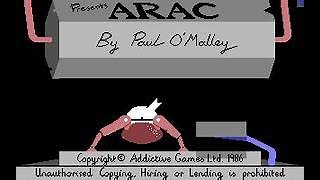 C64 Longplay. Arac...Spiderbot in USA.