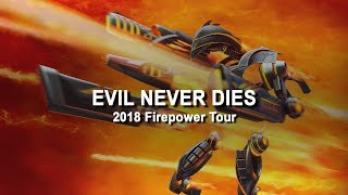 Evil Never Dies-  Judas Priest 2018 Firepower Tour