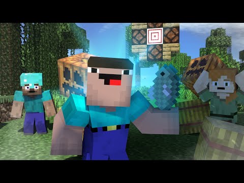 Insane Minecraft Battle Training! (Animation)