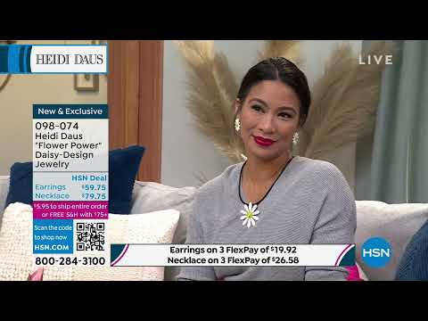 HSN | Heidi Daus Spring Sparkle Jewelry Designs 03.01.2023 - 07 PM