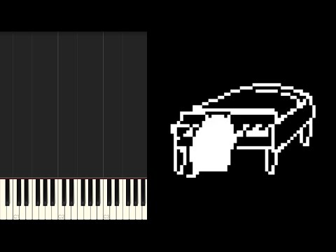 UNDERTALE | Snowdin Town (Anniversary Concert) [PC] Synthesia