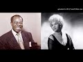 LOUIS ARMSTRONG - ETTA JAMES  What a wonderful world at last (DoM mashup)