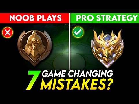 7 Noob Mistakes That Are Ruining Your Rank In Moba Legends 5v5 ! (Fix Them Now)