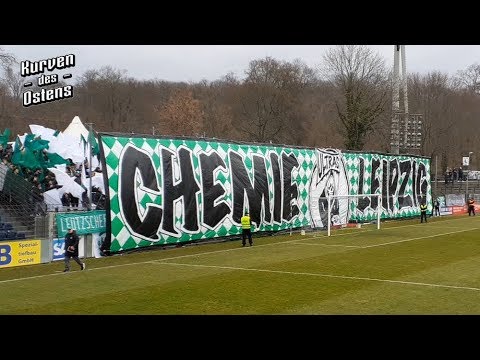 SV Babelsberg 03 1:0 BSG Chemie Leipzig 02.02.2020 | Choreo & Support