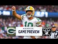 NFL Week 5 Monday Night Football: Packers at Raiders I FULL PREVIEW I CBS Sports