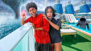 SOMEBODY TRACKED US ON OUR CRUISE!