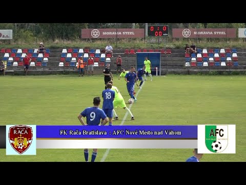 FK Rača Bratislava : AFC Nové Mesto nad Váhom 5 : 1 zostrih a rozhovory 2324 HD