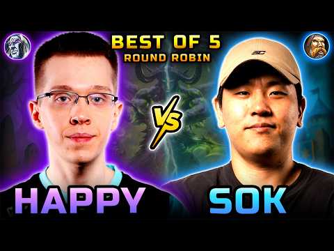 SOLO PALADIN? ✝️ SOK IS COOKING - HAPPY vs SOK - BEST OF 5 - YouTiao Cup 5