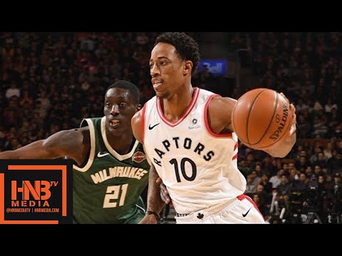 Milwaukee Bucks vs Toronto Raptors Full Game Highlights / Jan 1 / 2017-18 NBA Season