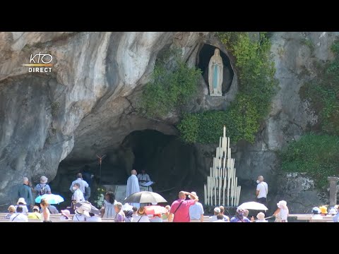 Chapelet du 12 juillet 2022 à Lourdes