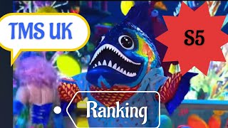 The Masked Singer UK Season 5 Episode 4 Performance Ranking | TMK