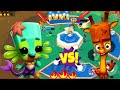 Lizzy Vs Pepper Fight With Higher Levels Zooba Gameplay