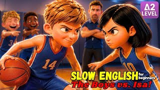 Slow English: Isa Just Wanted One More Chance... But the Coach Said NO | English Story for Beginners
