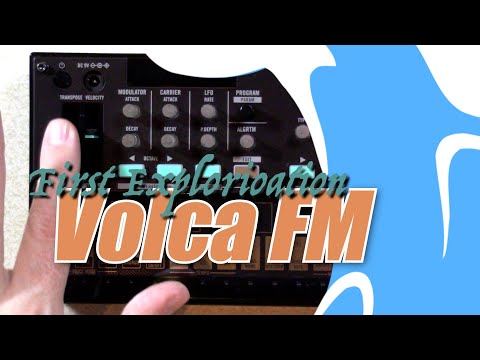 First Explorations with Korg Volca FM