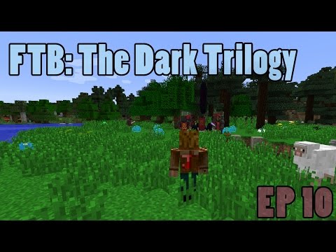 Minecraft FTB : The Dark Trilogy  :: EP 10 :: "Induction Smelter"
