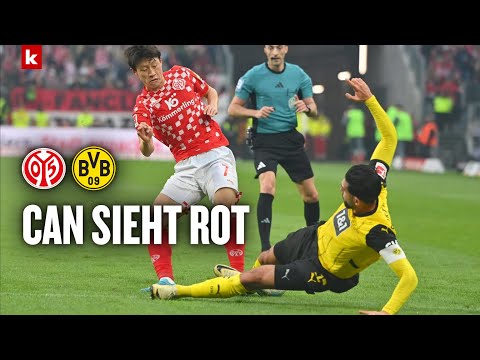 Bärendienst von Can! Sahin über Rote Karte: "Emre darf da nicht so hingehen" | Mainz - BVB 3:1