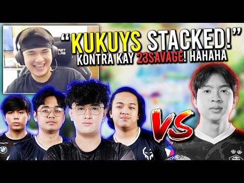 "KUKUYS SQUAD vs 23SAVAGE SA PUBS!"🔥🤣 (FEAT. CHIP ARMEL)🤣