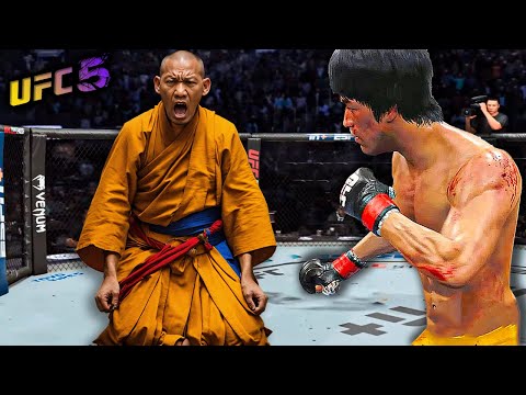 Shaolin Janitor Majid vs. Bruce Lee (EA sports UFC 5) - rematch